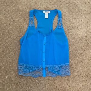 Blue Sheer Tank